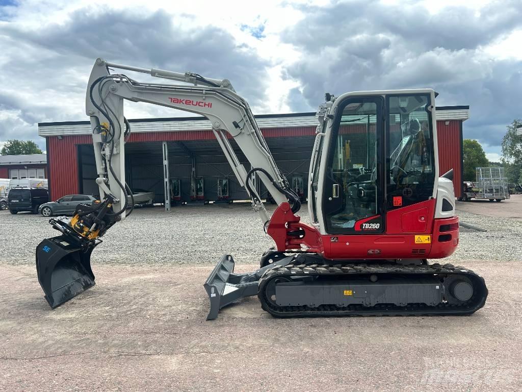 Takeuchi TB260 Mini rýpadlá < 7t