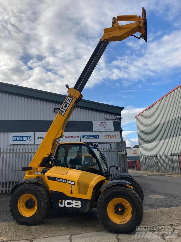 JCB 538-60 Teleskopické nakladače pre poľnohospodárstvo