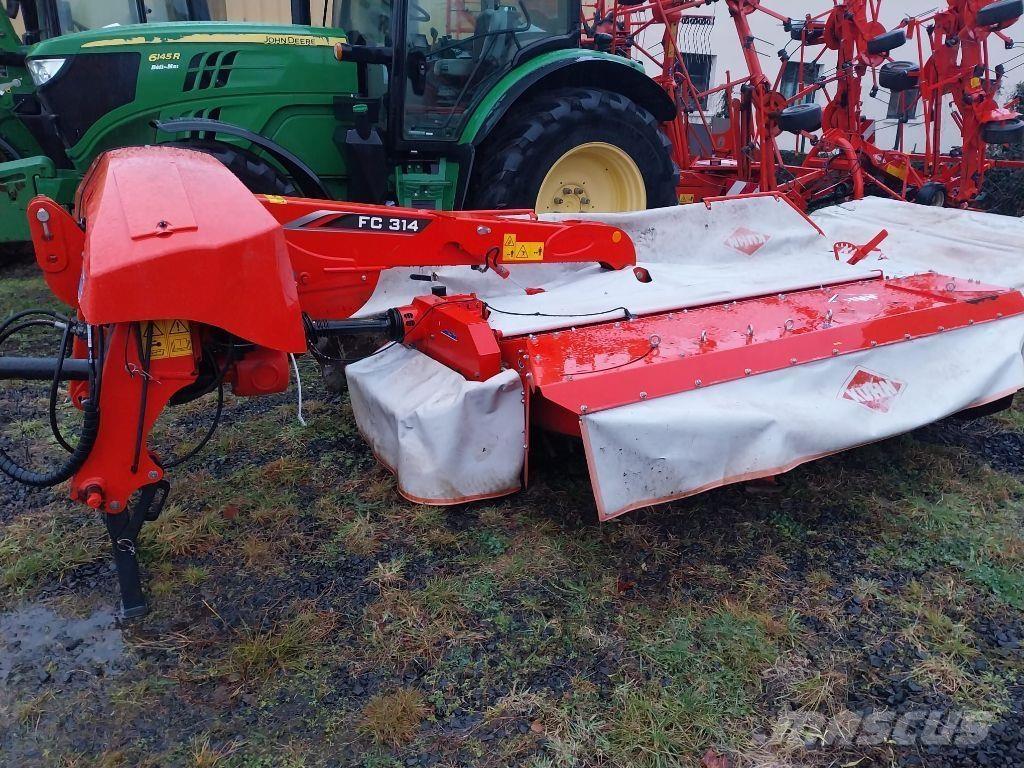 Kuhn FC 314 FF Kosačky namontované a ťahané