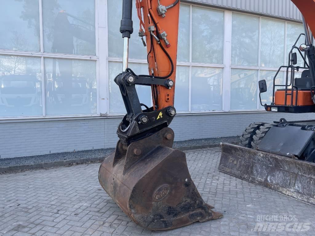 Doosan DX170W-5 Kolesové rýpadlá