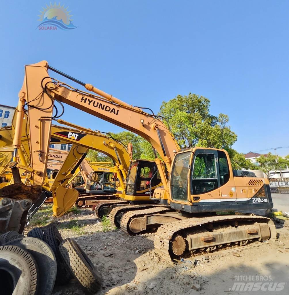 Hyundai R220LC-9S Pásové rýpadlá