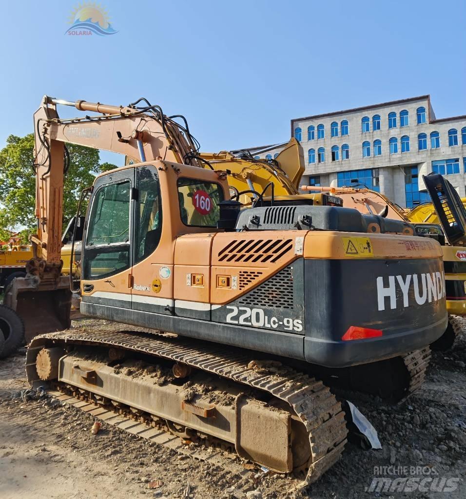 Hyundai R220LC-9S Pásové rýpadlá