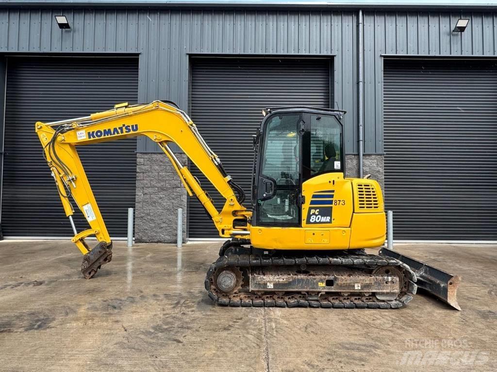 Komatsu PC 80 MR-5 Midi rýpadlá 7 t - 12 t