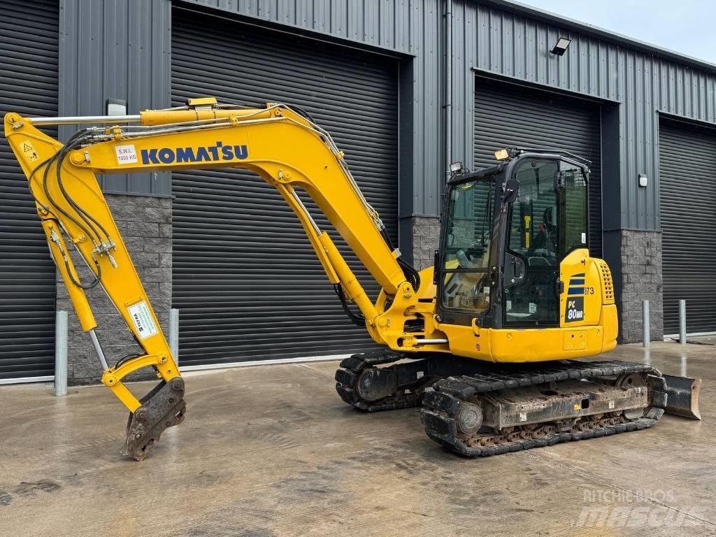 Komatsu PC 80 MR-5 Midi rýpadlá 7 t - 12 t