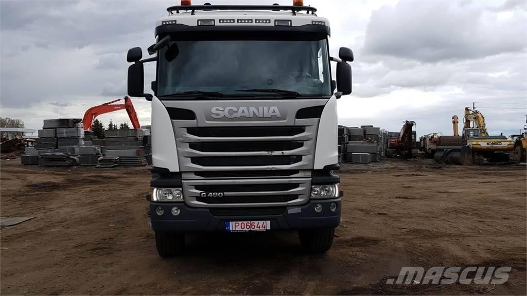 Scania G 490 Ramenové nosiče kontajnerov