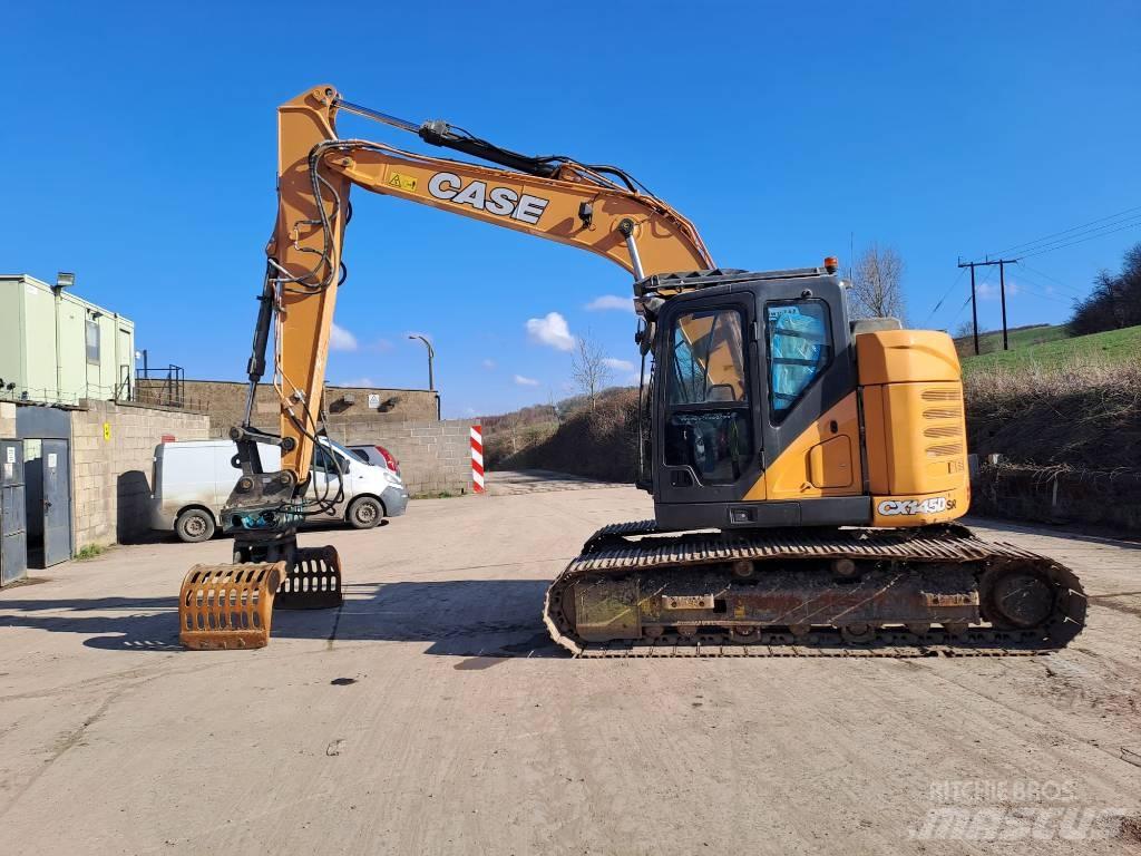 CASE CX145D SR Pásové rýpadlá