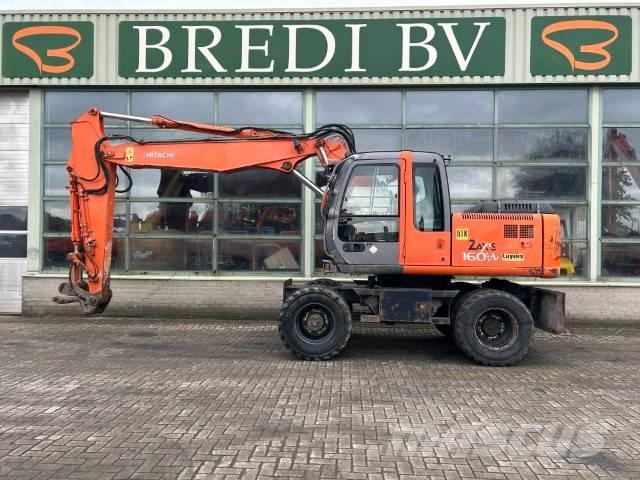 Hitachi ZX 160 W Kolesové rýpadlá