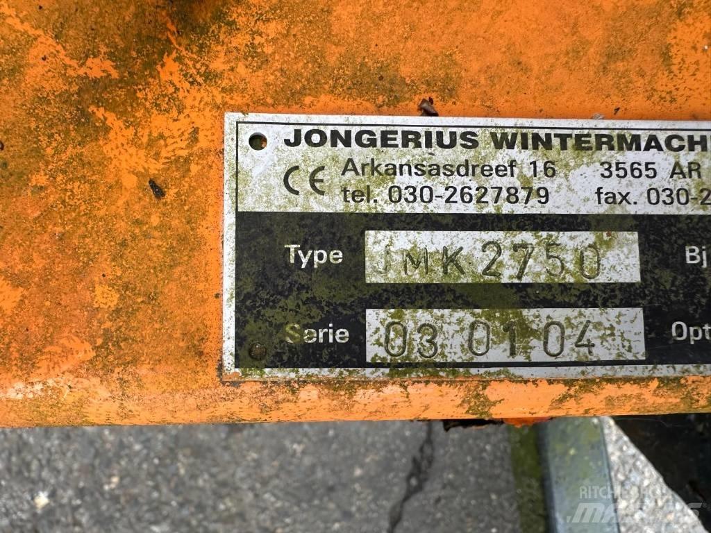 Jongerius JMK2750 Snežné pluhy, predné snežné radlice