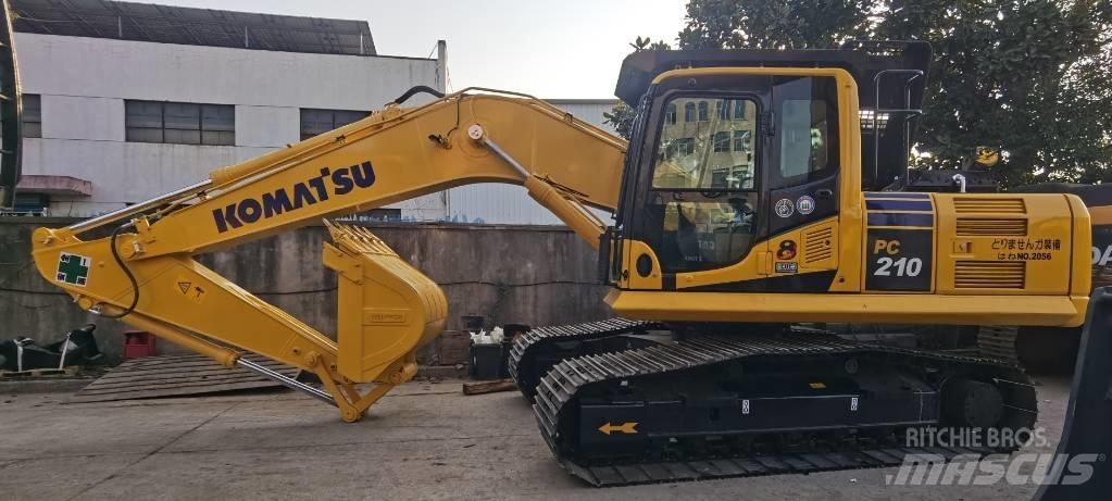 Komatsu PC 210-8 Pásové rýpadlá