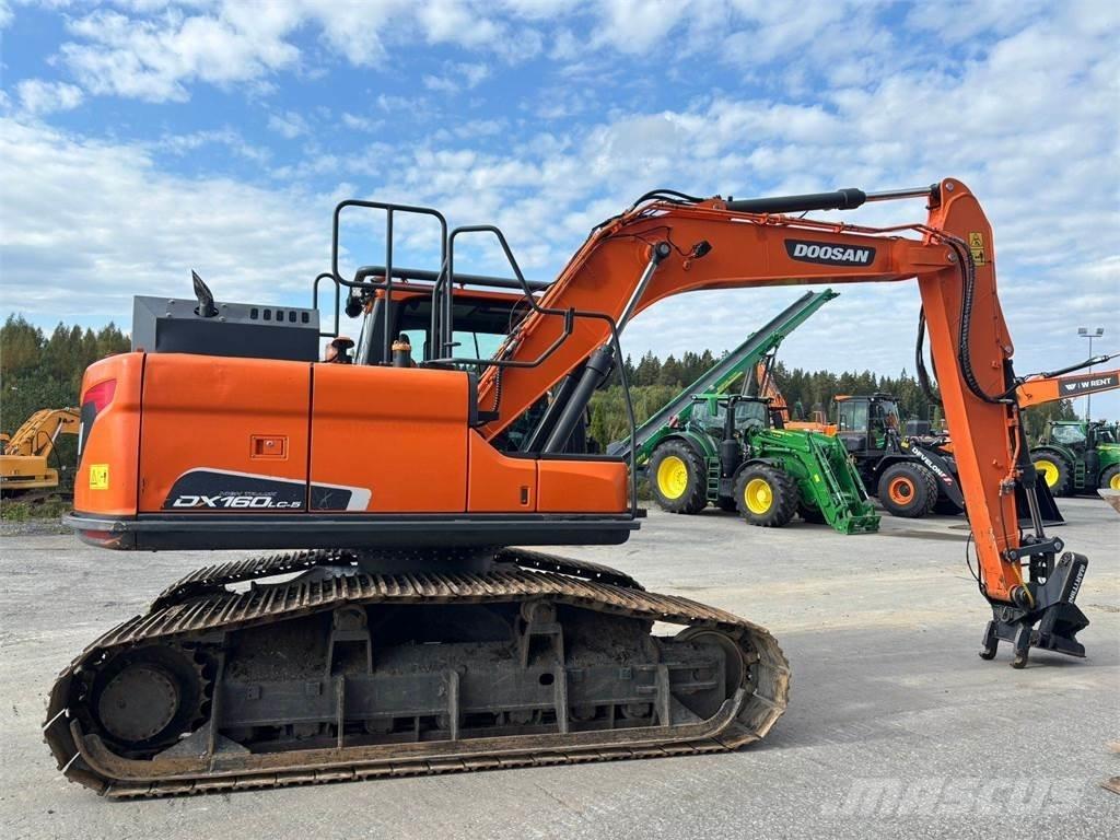 Doosan DX160HLC-5 Pásové rýpadlá
