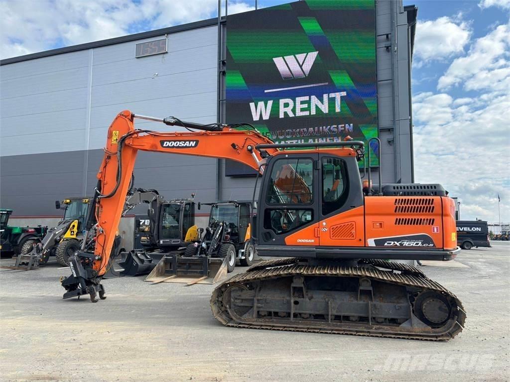 Doosan DX160HLC-5 Pásové rýpadlá
