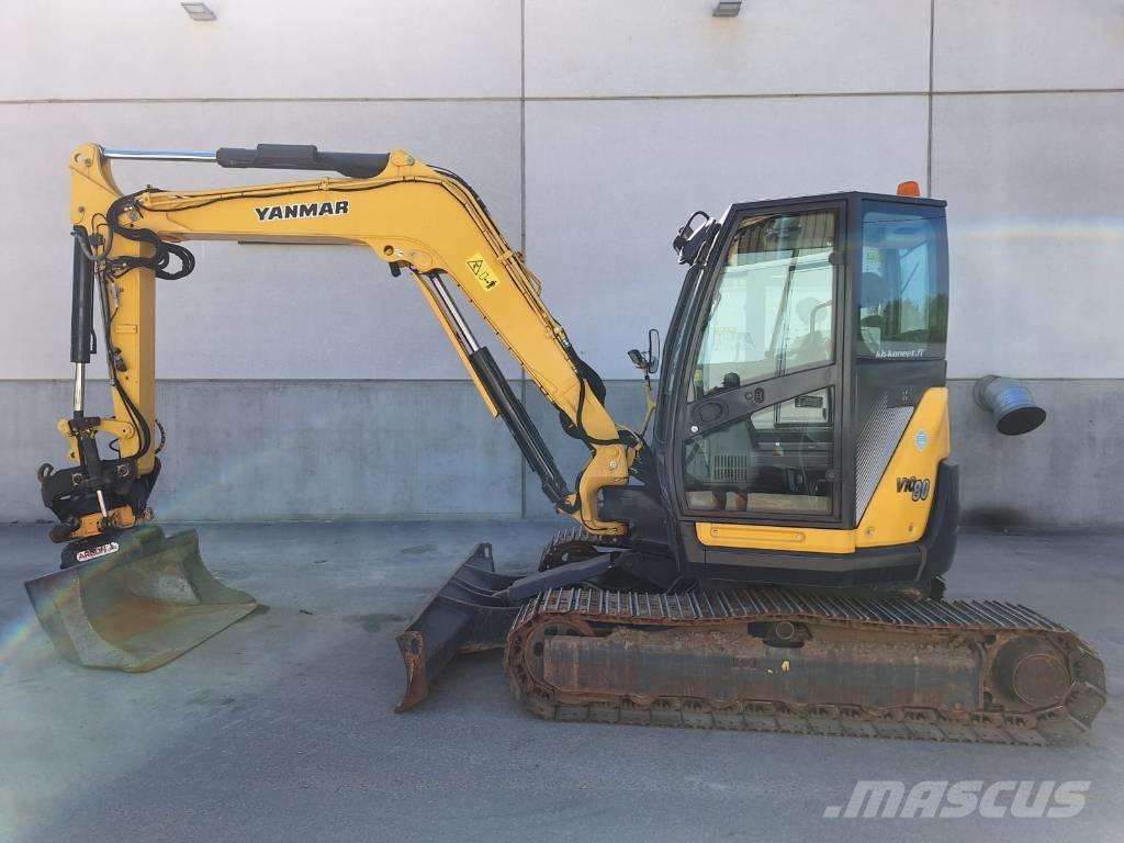 Yanmar Vio 80-1A Midi rýpadlá 7 t - 12 t