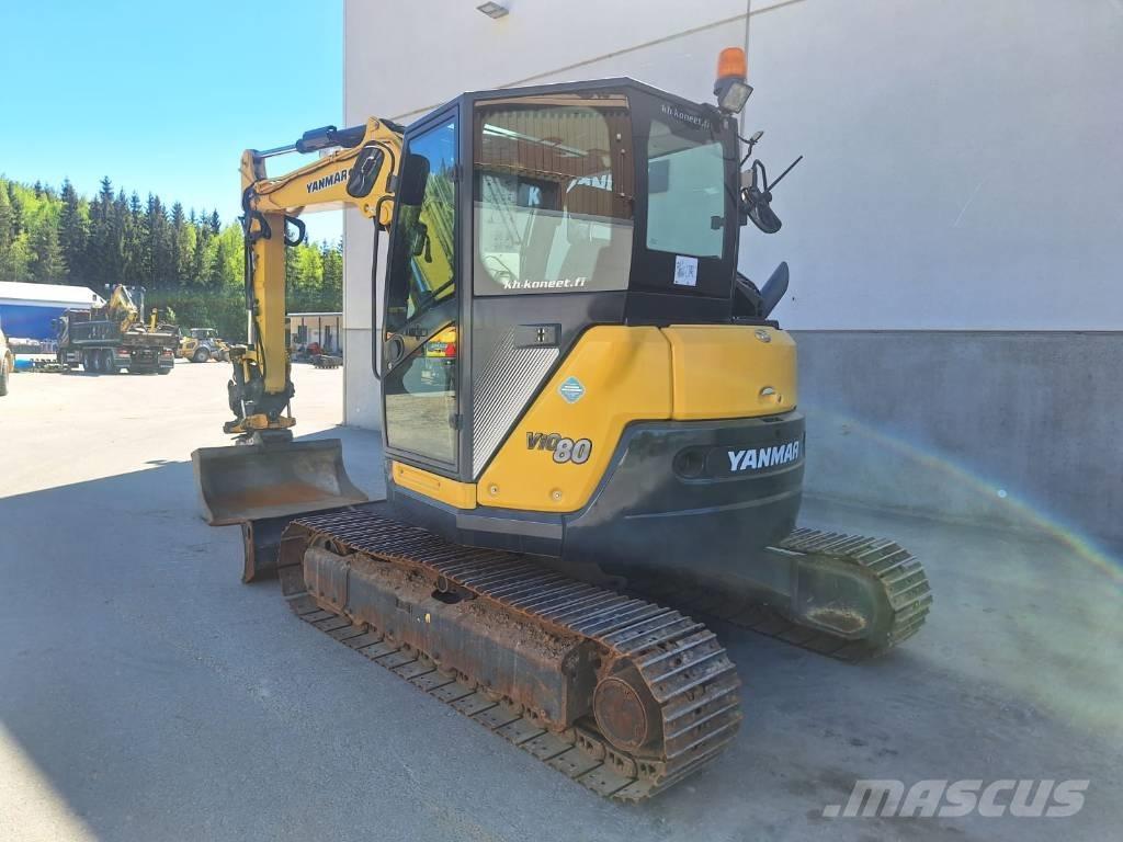 Yanmar Vio 80-1A Midi rýpadlá 7 t - 12 t