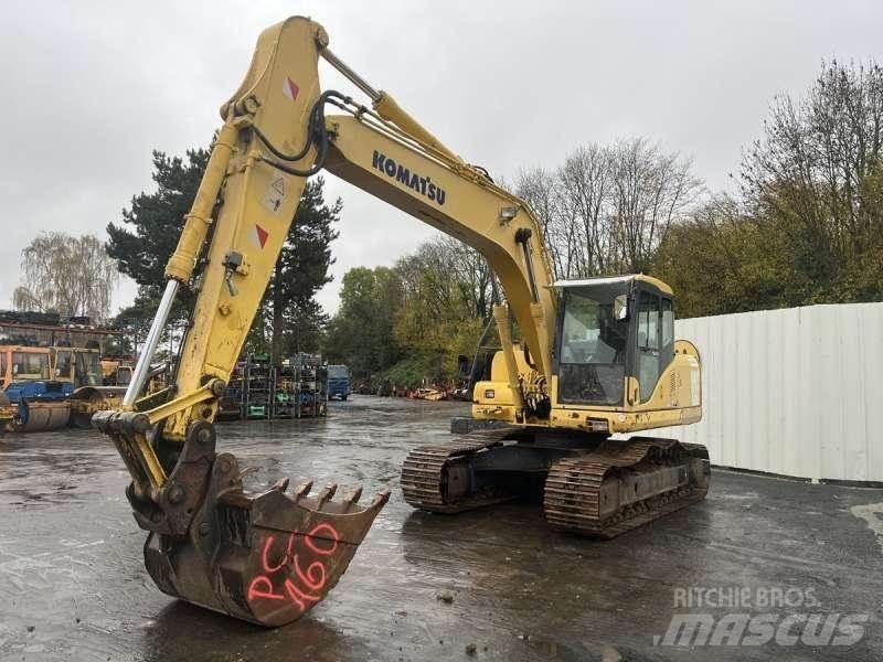 Komatsu PC160LC-7K Pásové rýpadlá