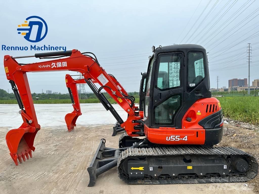 Kubota U 55-4 Mini rýpadlá < 7t