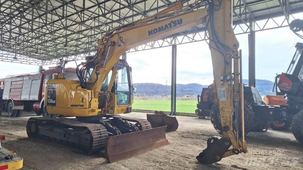 Komatsu 138US-8 Pásové rýpadlá