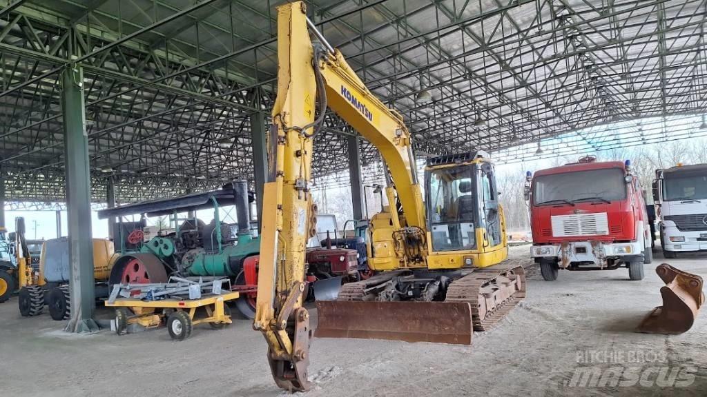 Komatsu 138US-8 Pásové rýpadlá
