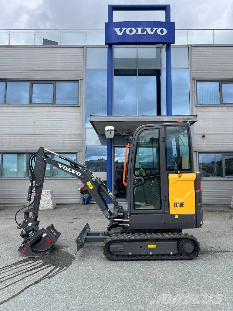 Volvo EC 18 E Mini rýpadlá < 7t