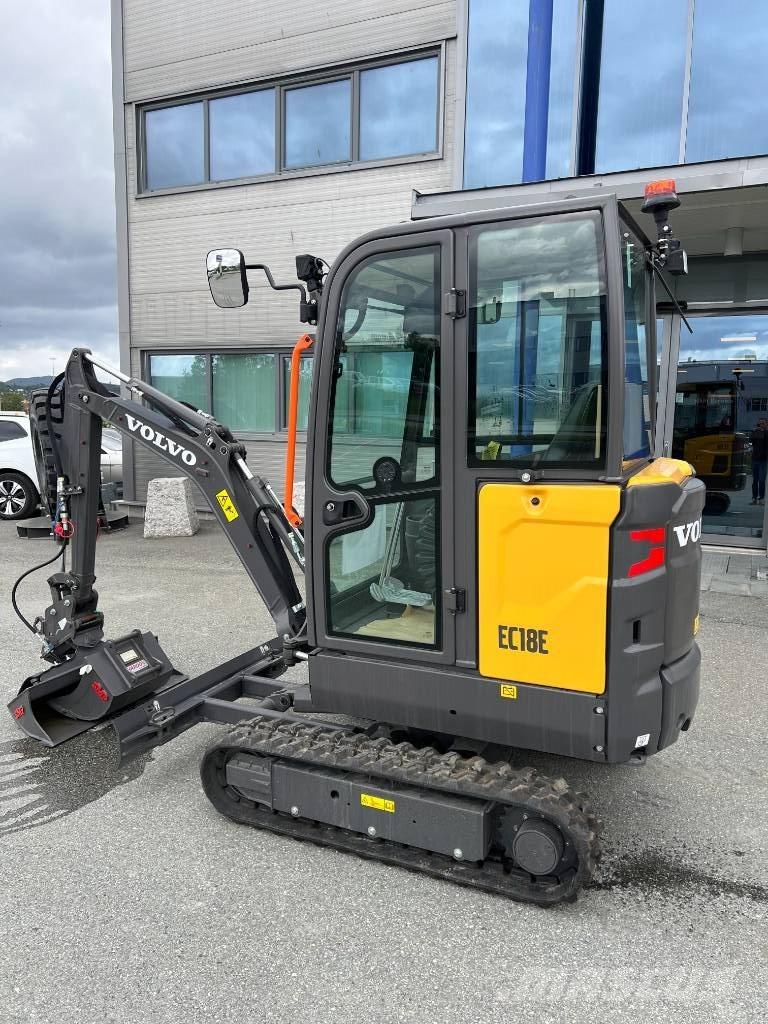 Volvo EC 18 E Mini rýpadlá < 7t
