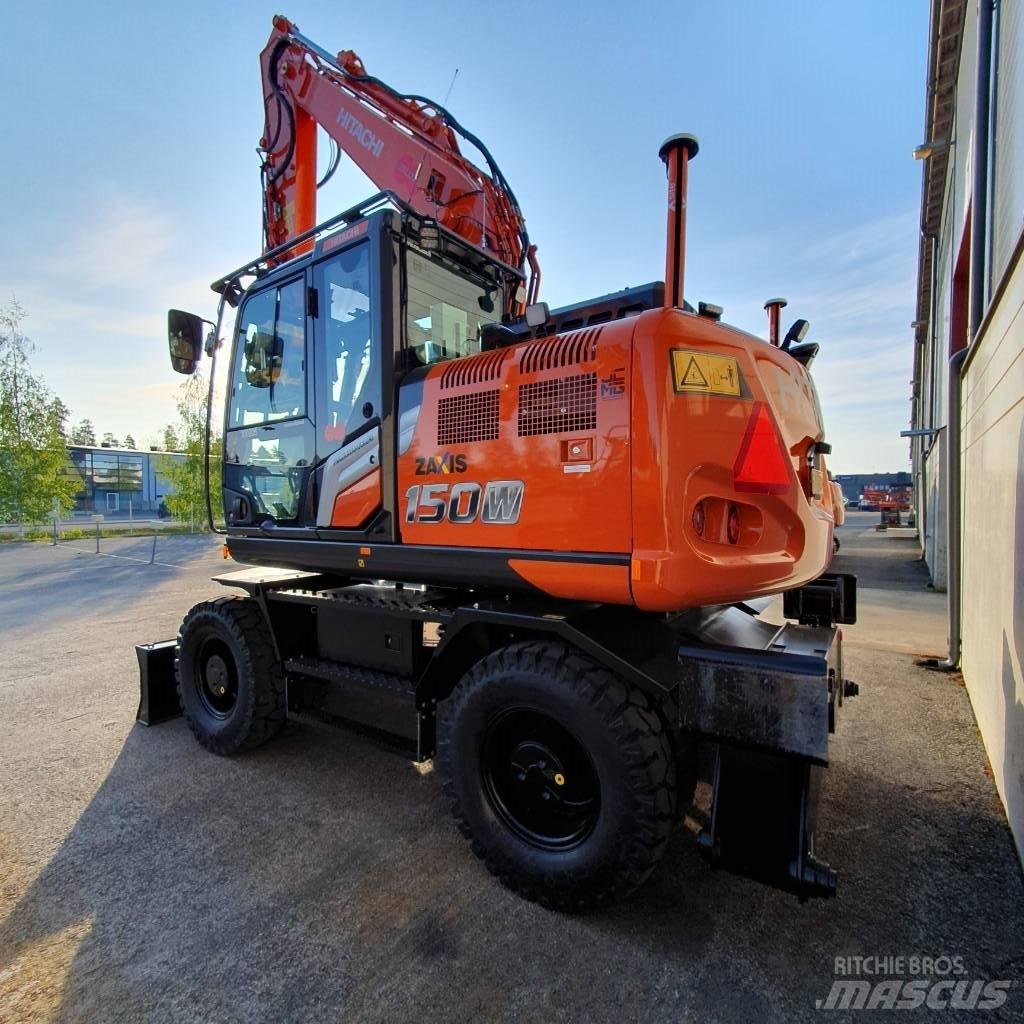 Hitachi ZX150W-7 Kolesové rýpadlá