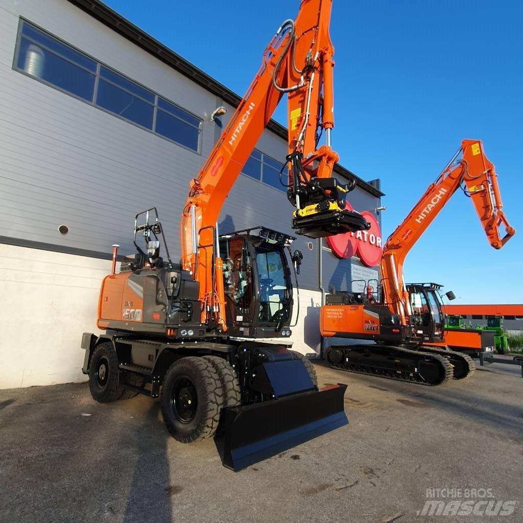 Hitachi ZX150W-7 Kolesové rýpadlá