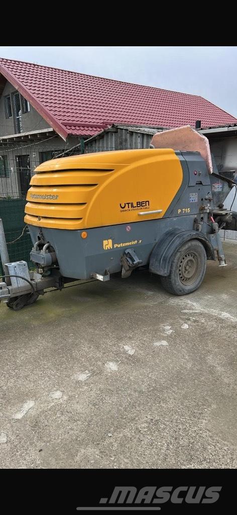Putzmeister P 715 TD Nákladné autá s čerpadlami betónu