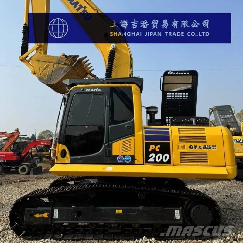 Komatsu PC 200 Pásové rýpadlá