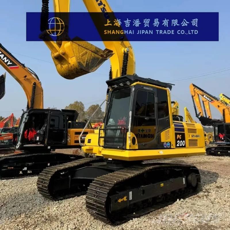Komatsu PC 200 Pásové rýpadlá