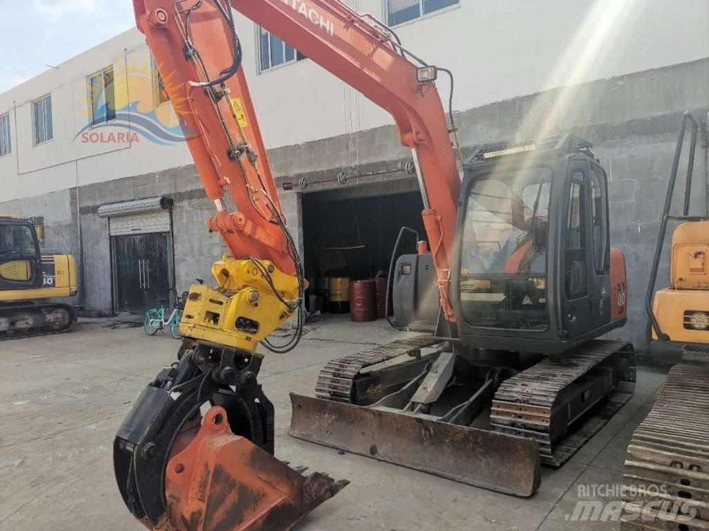 Hitachi ZX 80 Pásové rýpadlá