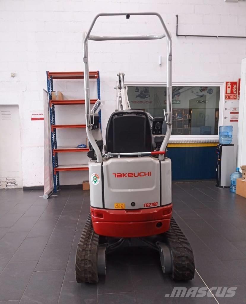 Takeuchi TB 210 R Mini rýpadlá < 7t