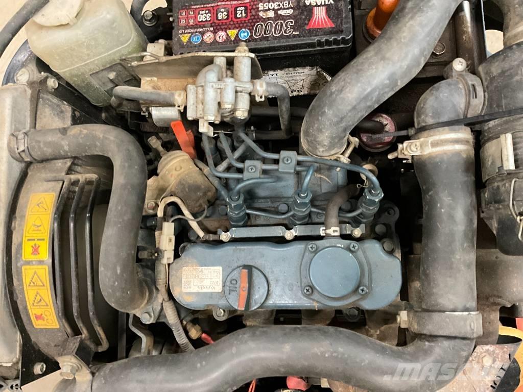 Kubota K 008-3 Mini rýpadlá < 7t