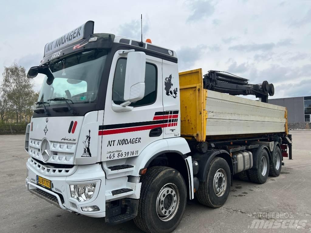 Mercedes-Benz 3246 Autožeriavy, hydraulické ruky