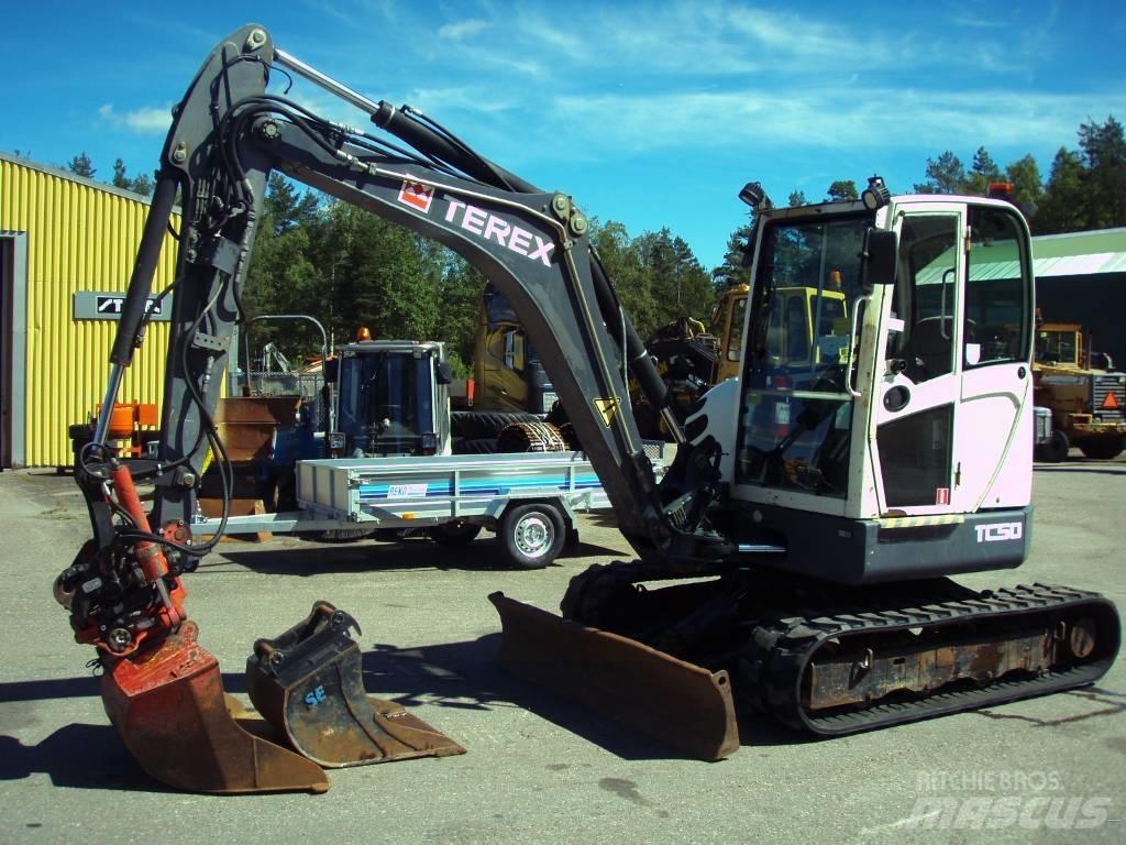 Terex TC 50 Mini rýpadlá < 7t