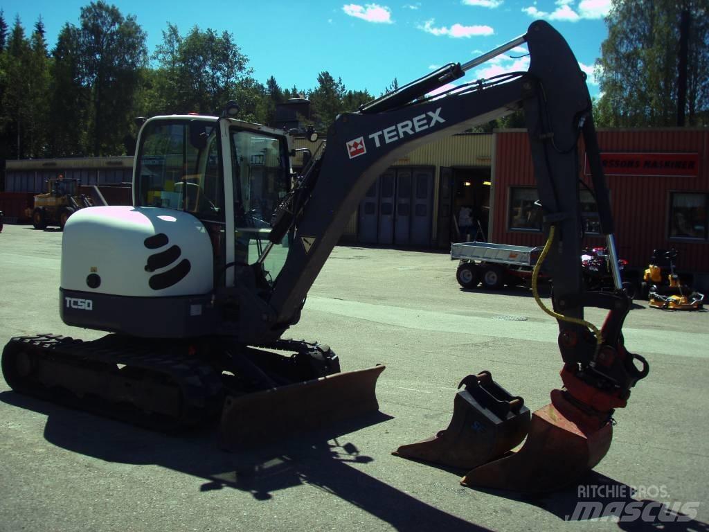 Terex TC 50 Mini rýpadlá < 7t