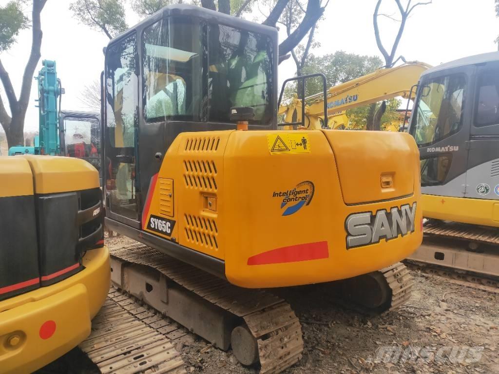 Sany SY 65 C Pásové rýpadlá