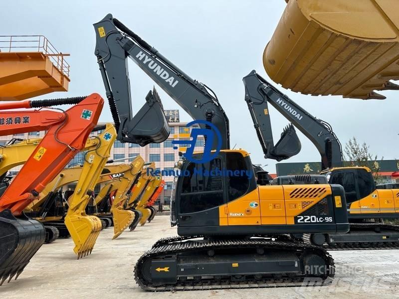 Hyundai R220LC-9S Pásové rýpadlá