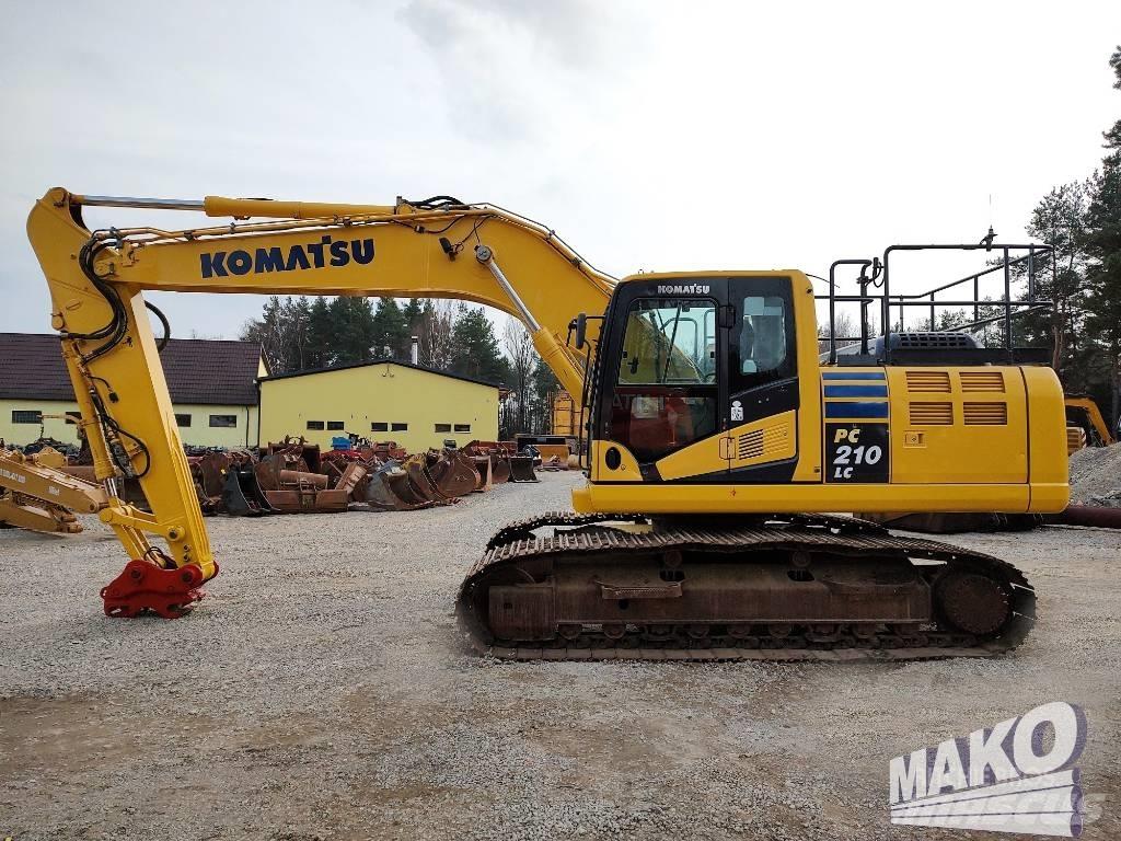 Komatsu PC 210 Pásové rýpadlá