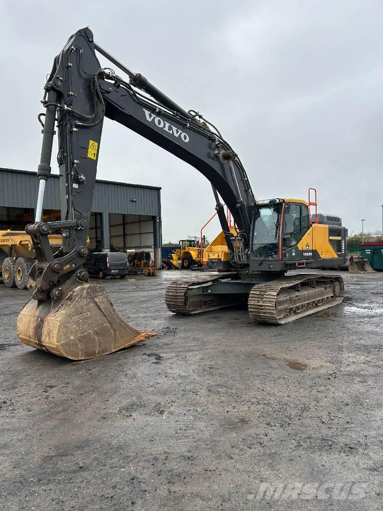 Volvo EC 380 EL Pásové rýpadlá