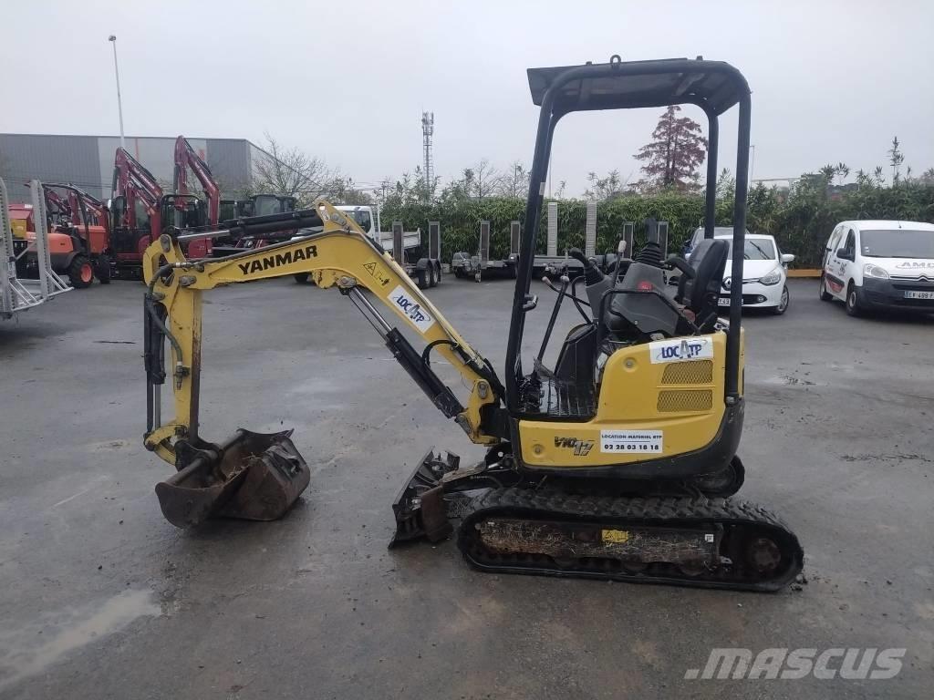 Yanmar Vio 17 U Mini rýpadlá < 7t