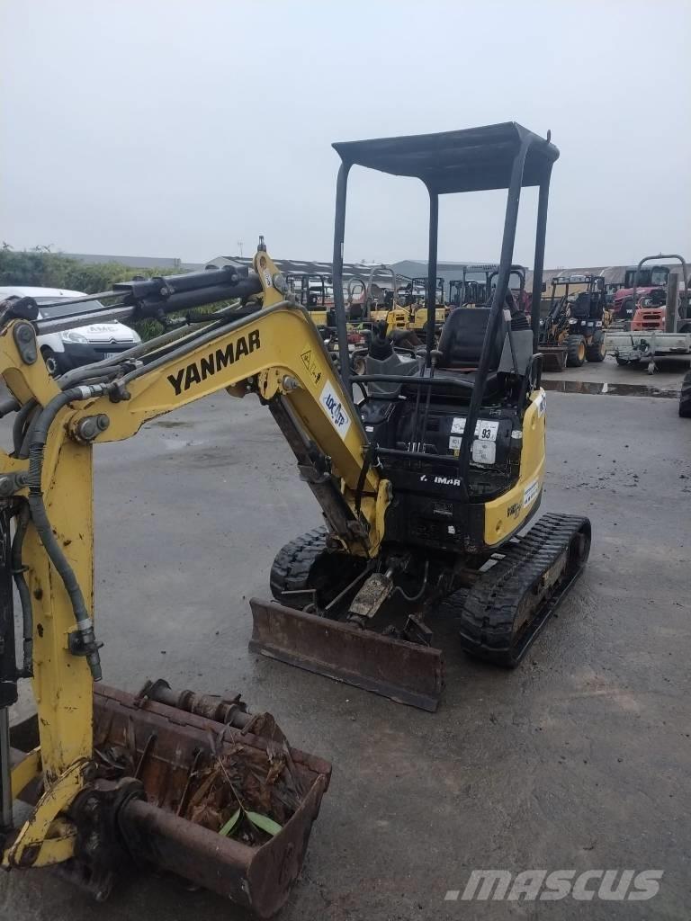 Yanmar Vio 17 U Mini rýpadlá < 7t