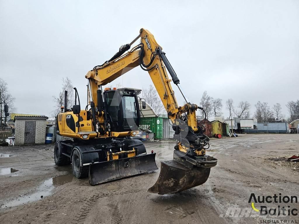 JCB JS 145 W Kolesové rýpadlá