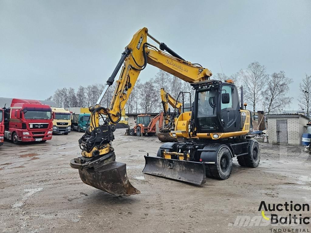 JCB JS 145 W Kolesové rýpadlá