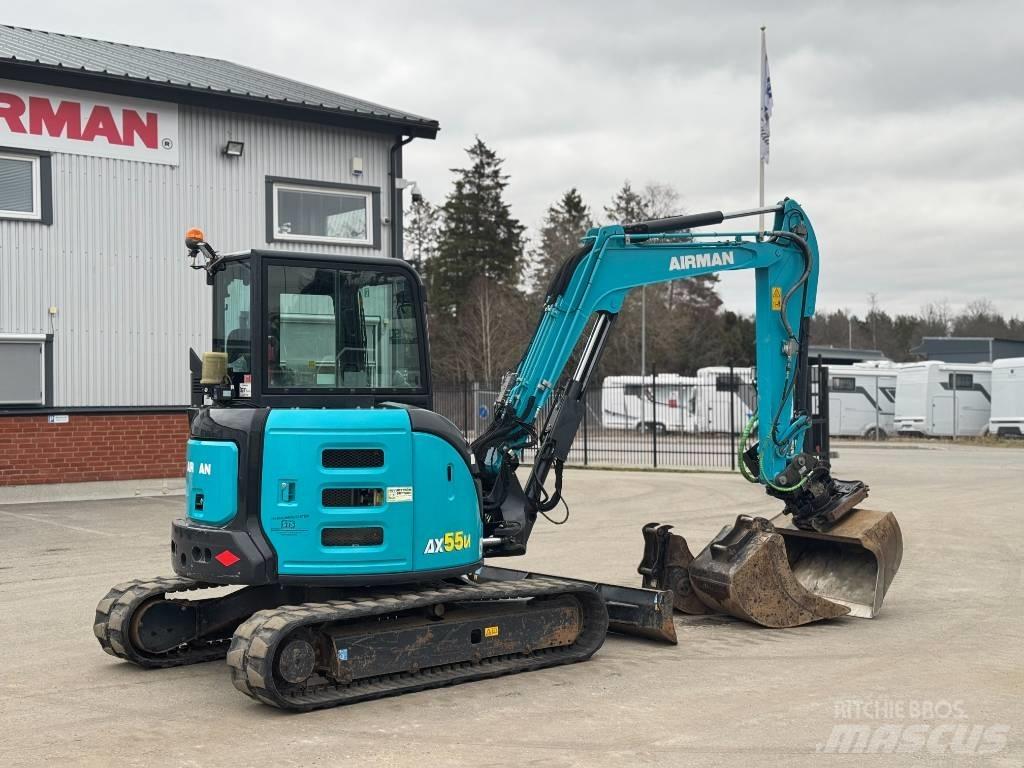 Airman AX 55 Mini rýpadlá < 7t