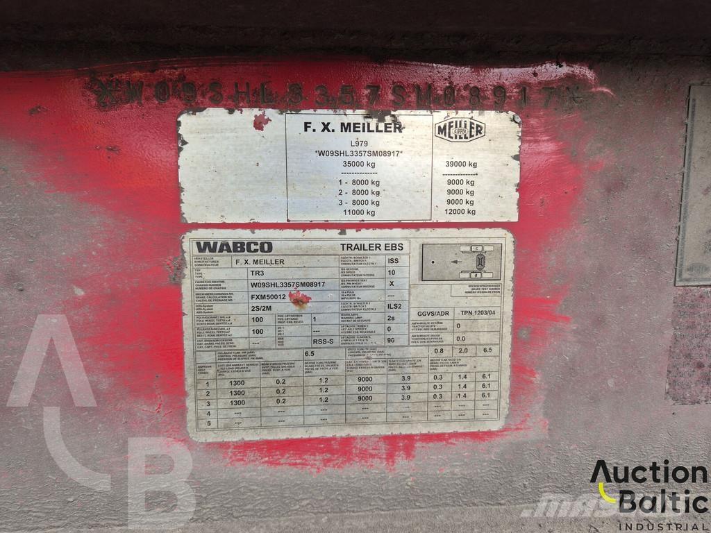 Meiller MHPS 41/3 Plachtové návesy