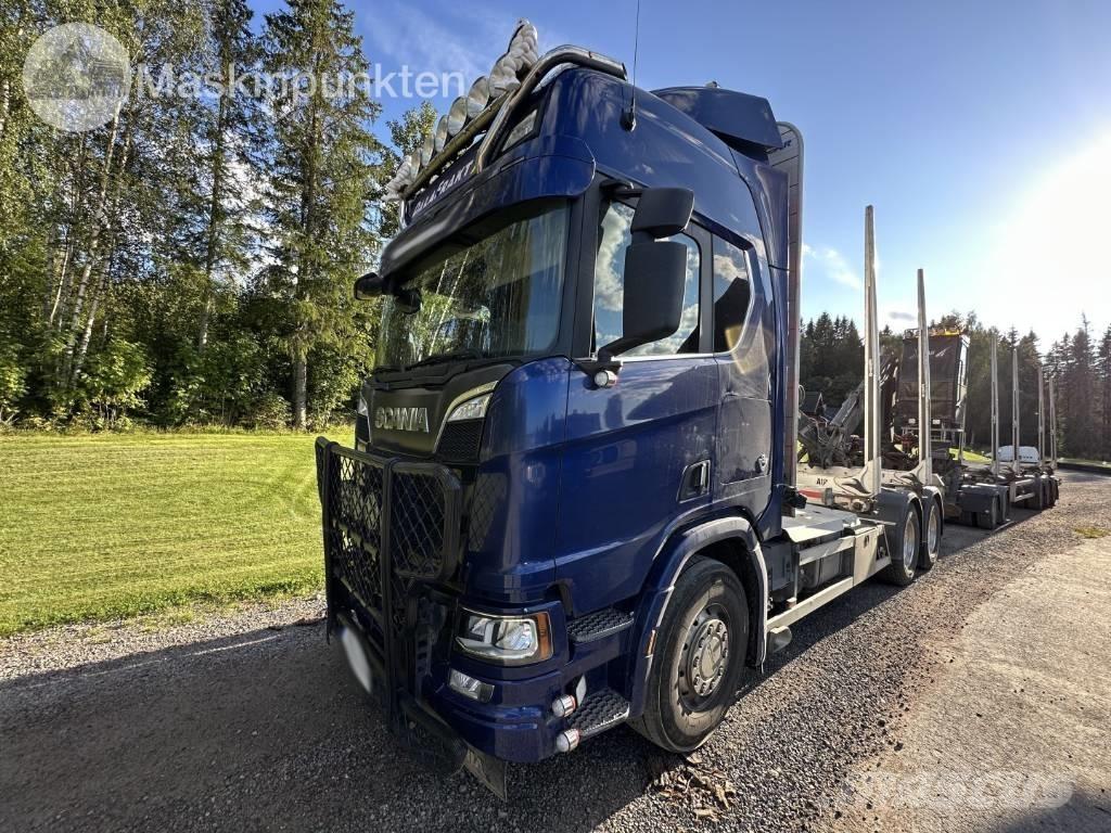 Scania R 650 Nákladné vozidlá na prepravu dreva