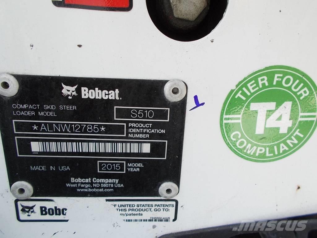 Bobcat S510 Šmykom riadené nakladače
