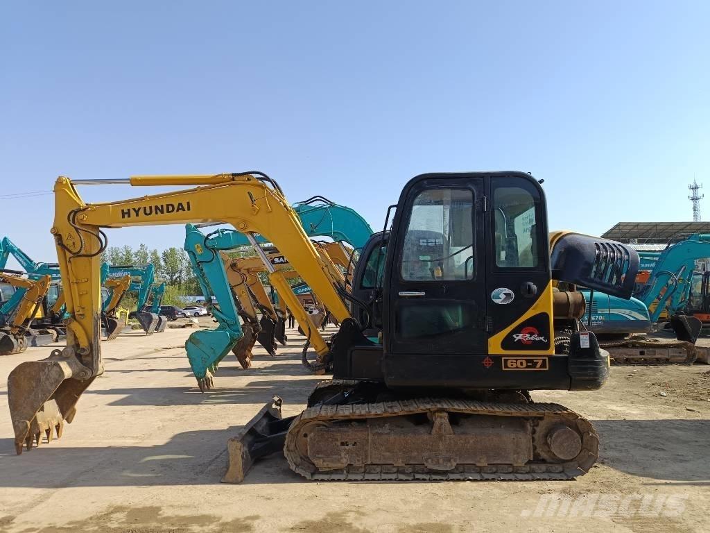 Hyundai Robex 60-7 Mini rýpadlá < 7t