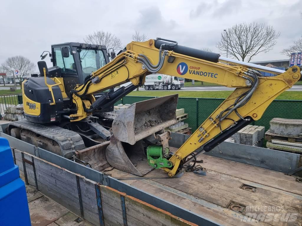 Yanmar SV 100 Midi rýpadlá 7 t - 12 t