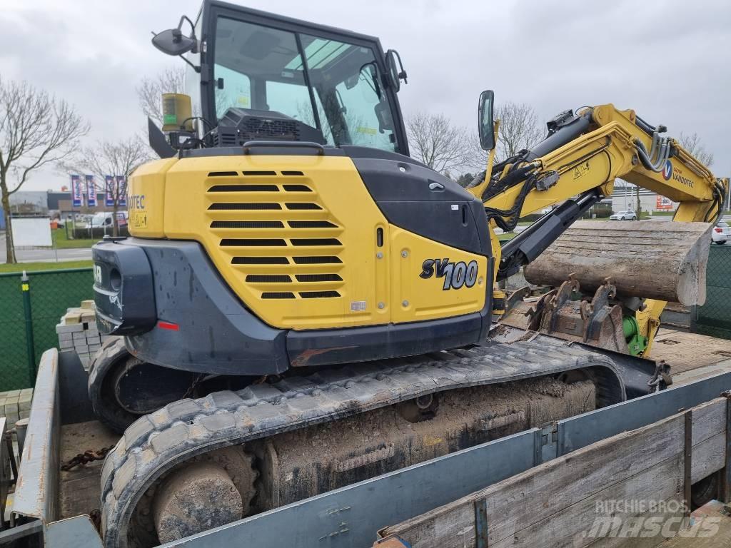 Yanmar SV 100 Midi rýpadlá 7 t - 12 t