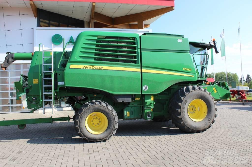 John Deere T 670 i Kombinované zberacie stroje